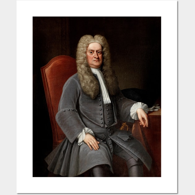 Sir Isaac Newton Wall Art by warishellstore